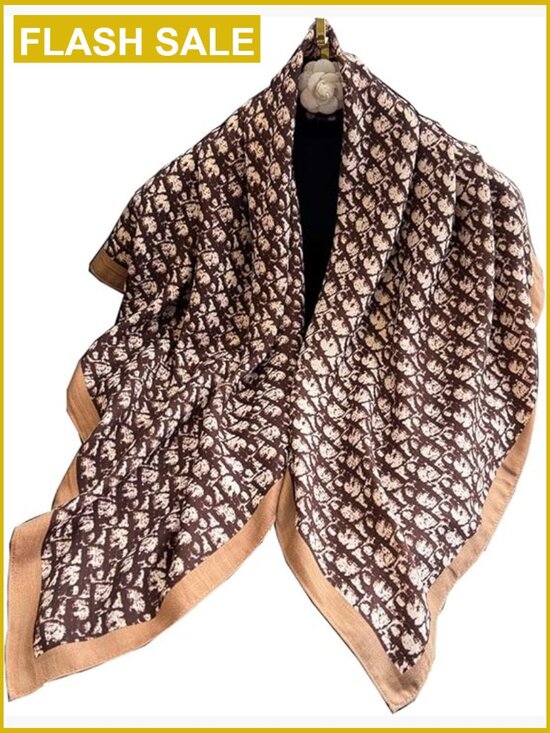 Accessories - Square Silk Scarf 35in Lightweight Neck Scarf Hair Bandana